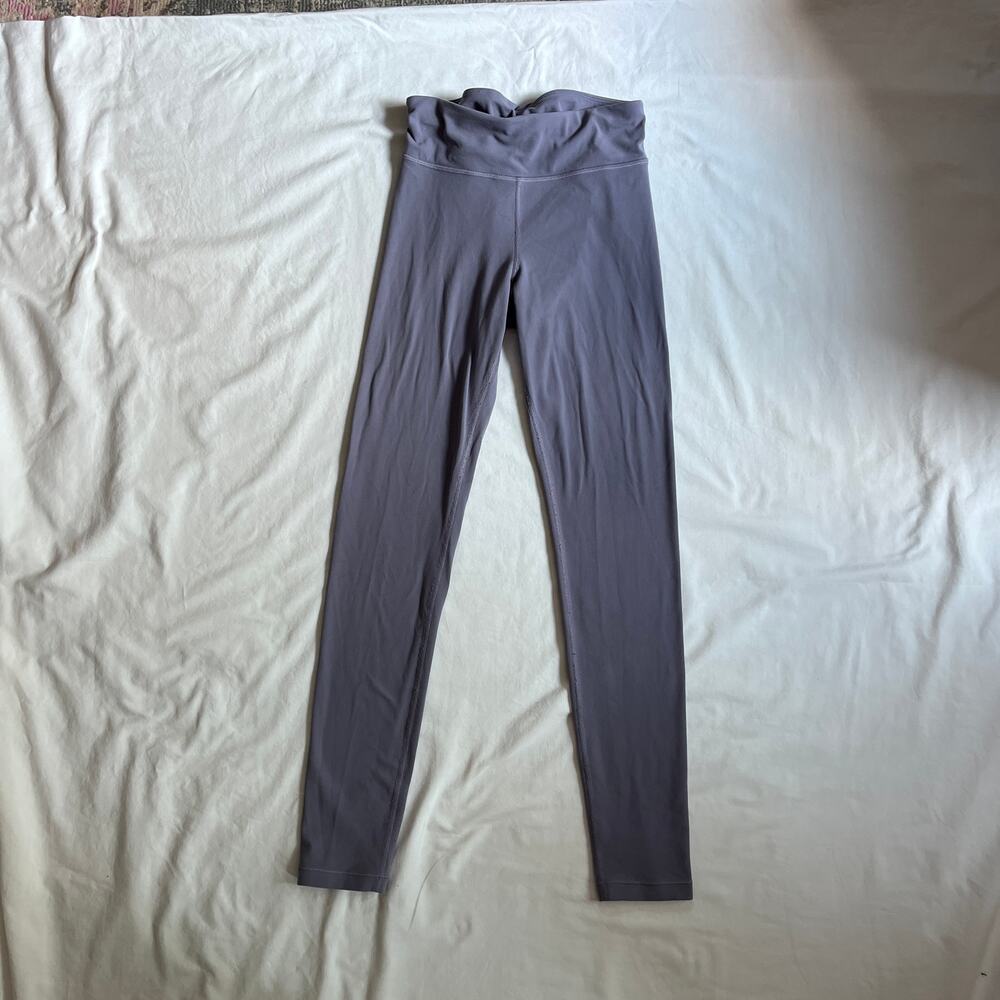 Athleta Girl Size L 12 High Rise Chit Chat Tight Lavender Powersoft